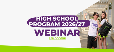 Webinar High School Program per Docenti