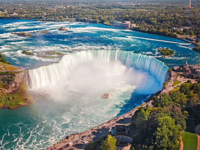 Vedere le famose Niagara Falls